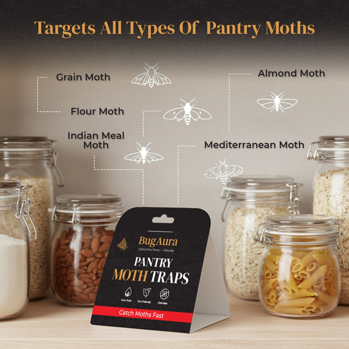 Targets Common Pantry Invaders