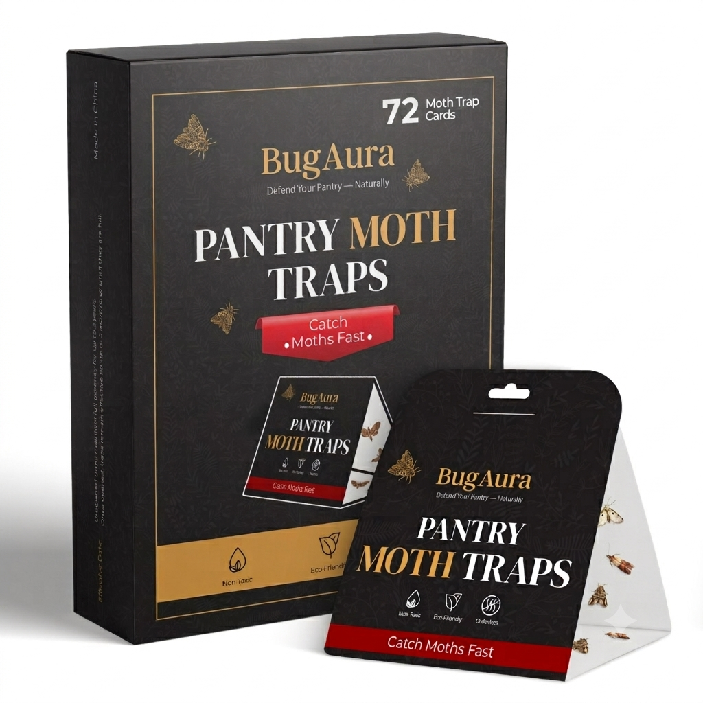 BugAura Standard Coverage Pantry Moth Traps